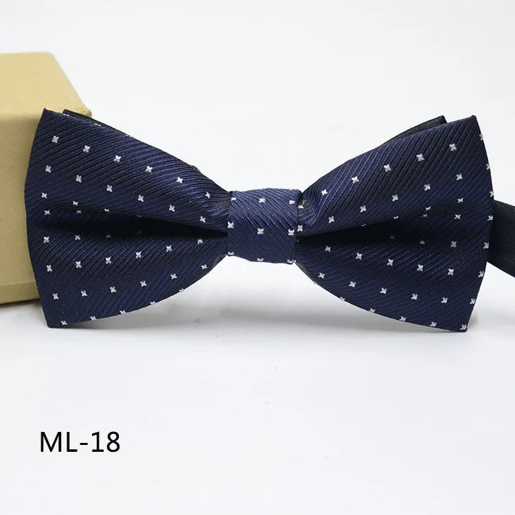 Men's Formal Suit British Korean Style Bow Tie 10