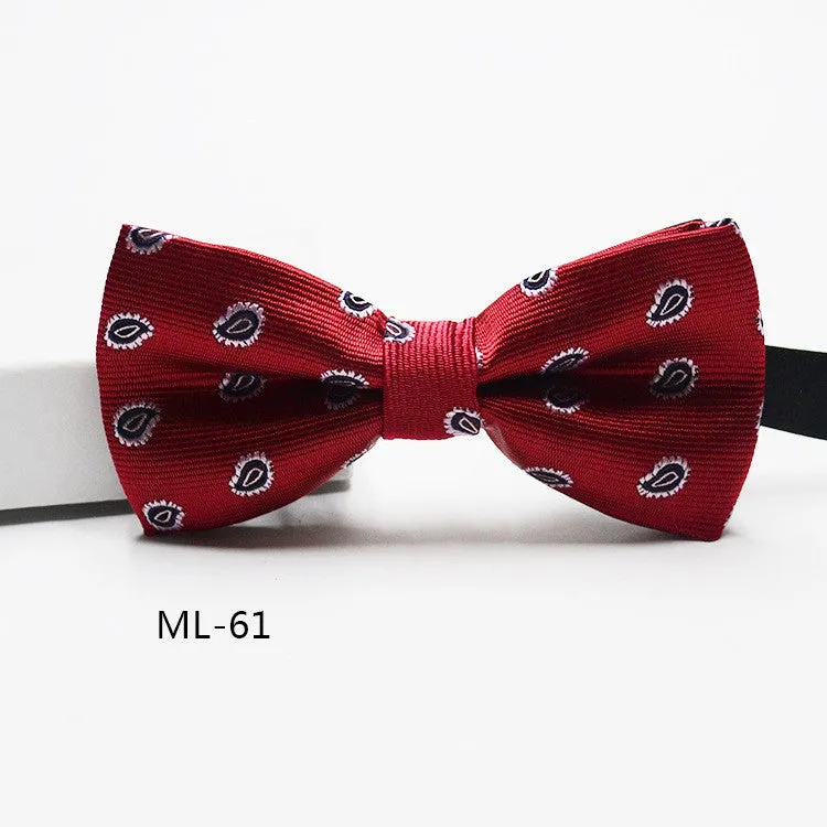 Men's Formal Suit British Korean Style Bow Tie 10