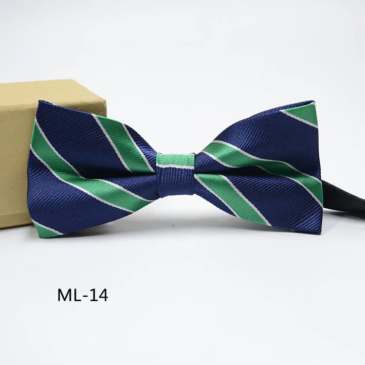 Men's Formal Suit British Korean Style Bow Tie 10