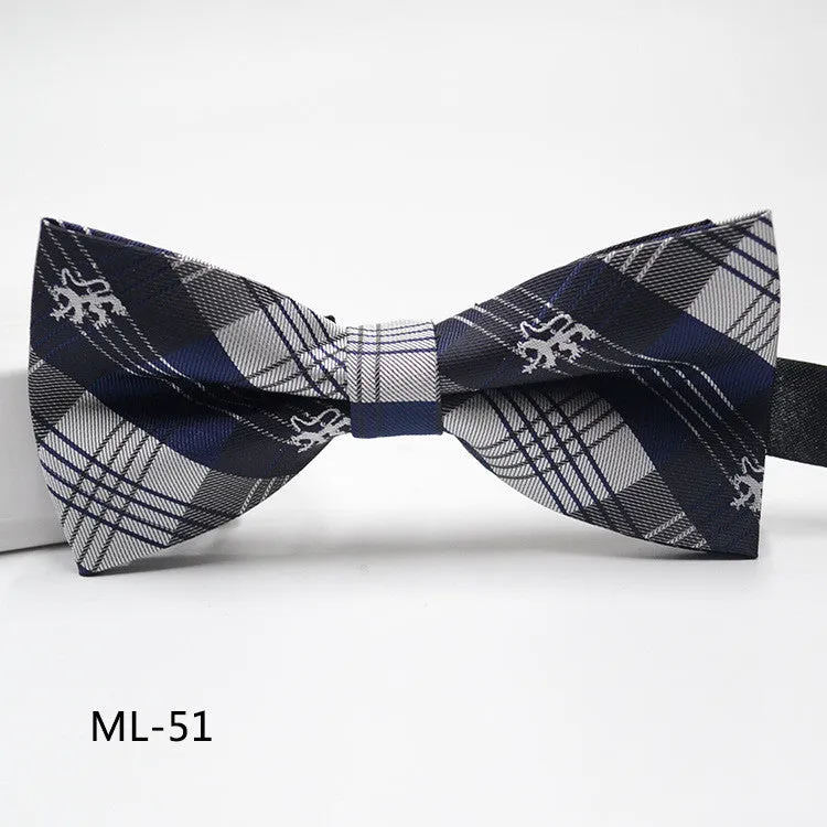 Men's Formal Suit British Korean Style Bow Tie 10