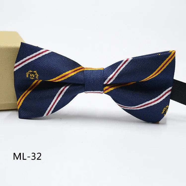 Men's Formal Suit British Korean Style Bow Tie 10