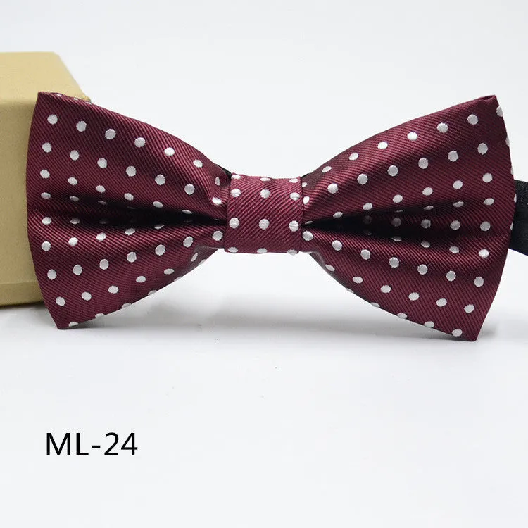 Men's Formal Suit British Korean Style Bow Tie 10