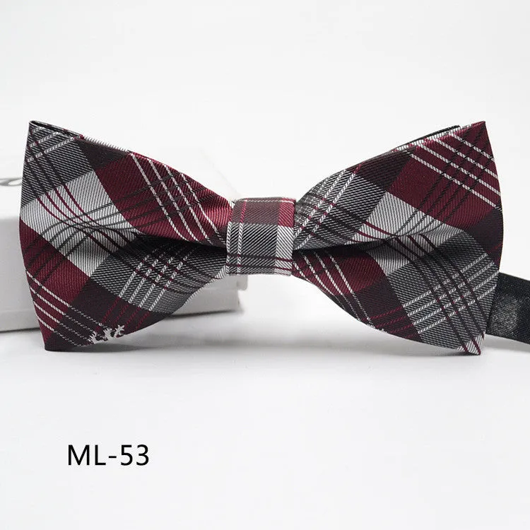 Men's Formal Suit British Korean Style Bow Tie 10