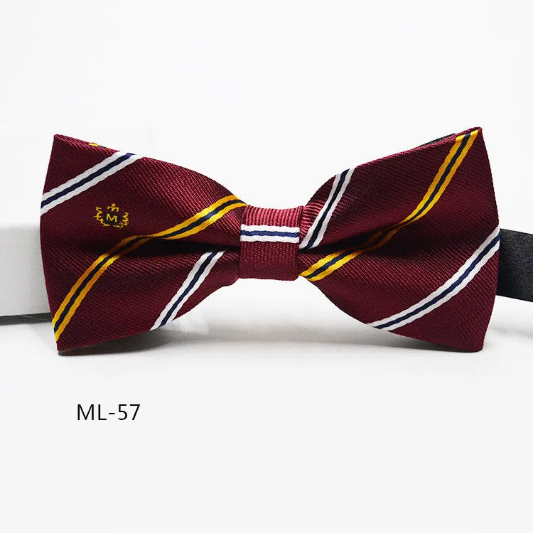 Men's Formal Suit British Korean Style Bow Tie 10