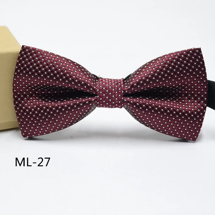 Men's Formal Suit British Korean Style Bow Tie 10