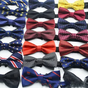 Men's Formal Suit British Korean Style Bow Tie 10