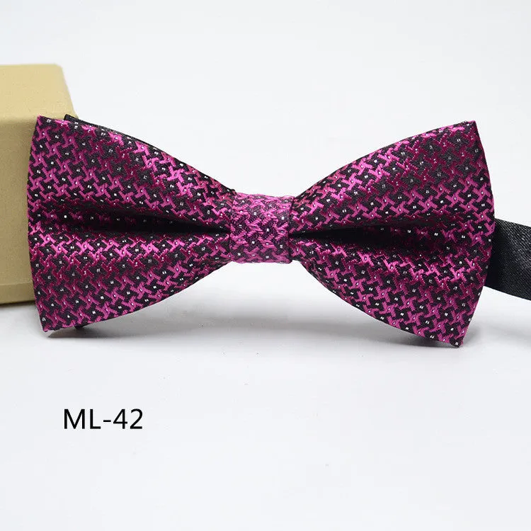 Men's Formal Suit British Korean Style Bow Tie 10