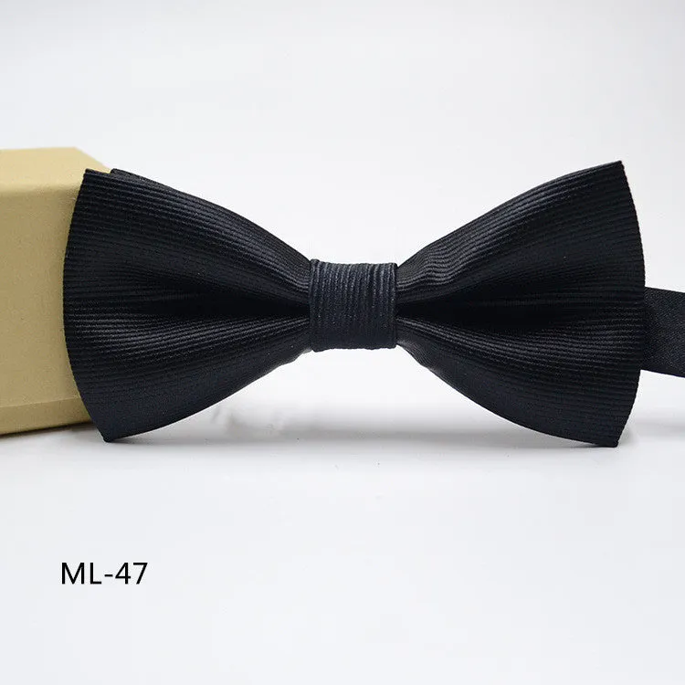 Men's Formal Suit British Korean Style Bow Tie 10