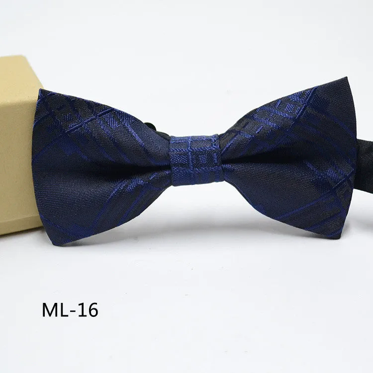 Men's Formal Suit British Korean Style Bow Tie 10