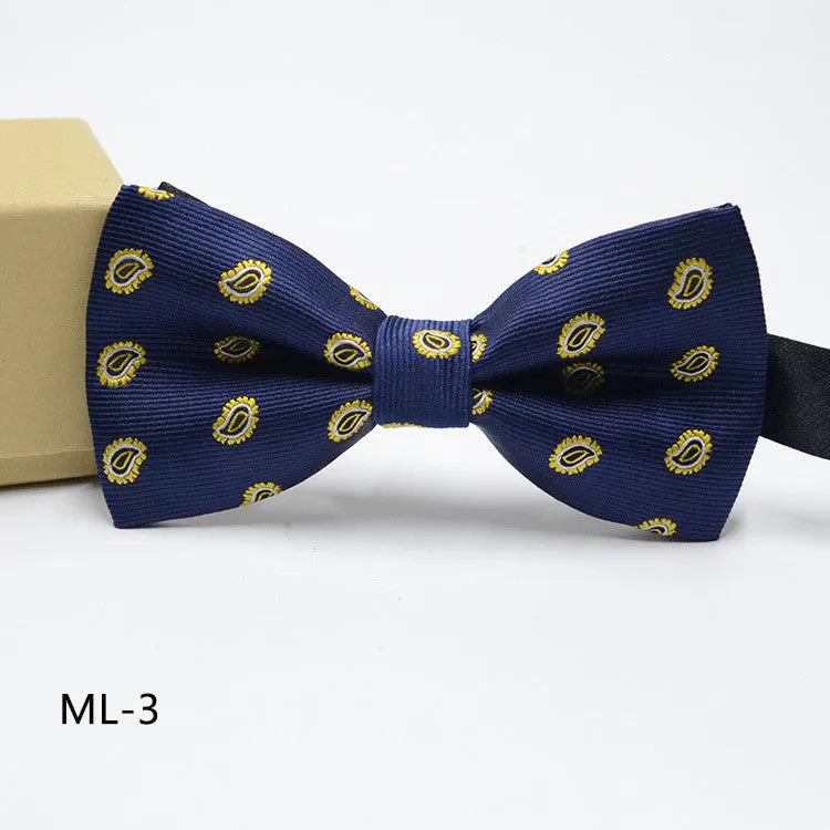 Men's Formal Suit British Korean Style Bow Tie 10