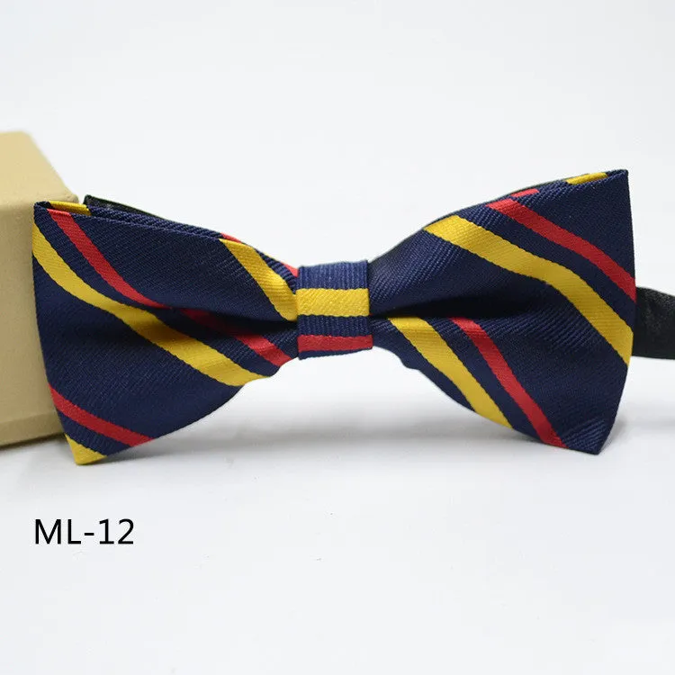 Men's Formal Suit British Korean Style Bow Tie 10