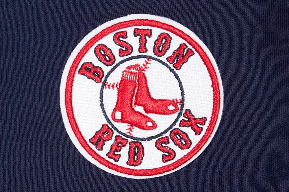 MLB BOSTON RED SOX CLASSIC WOMEN'S HOODIE DRESS (MIDNIGHT NAVY)