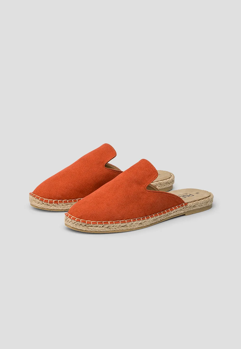 MULE VEGAN SUEDE TERRACOTA