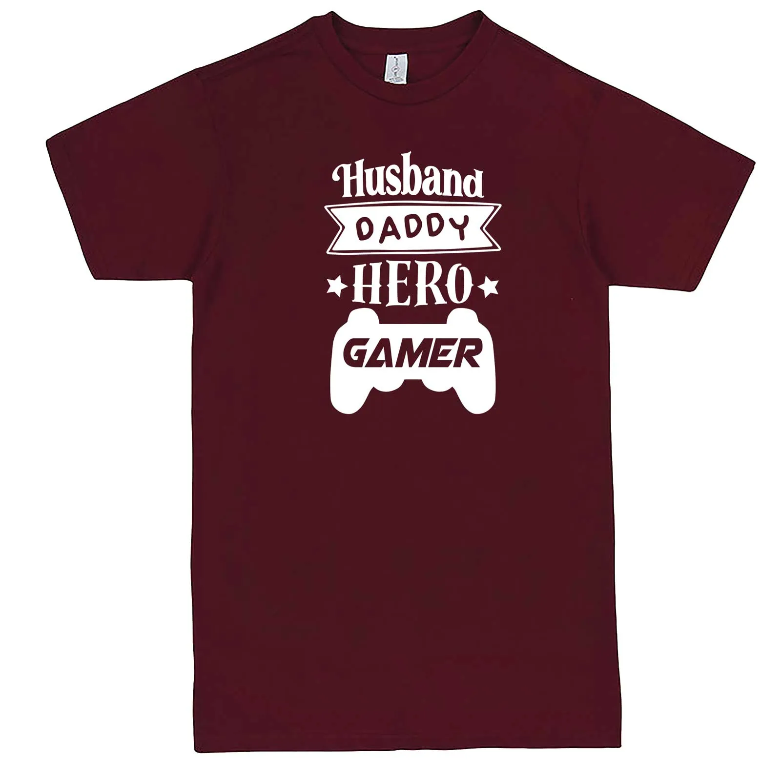 "Husband Daddy Hero Gamer" men's t-shirt