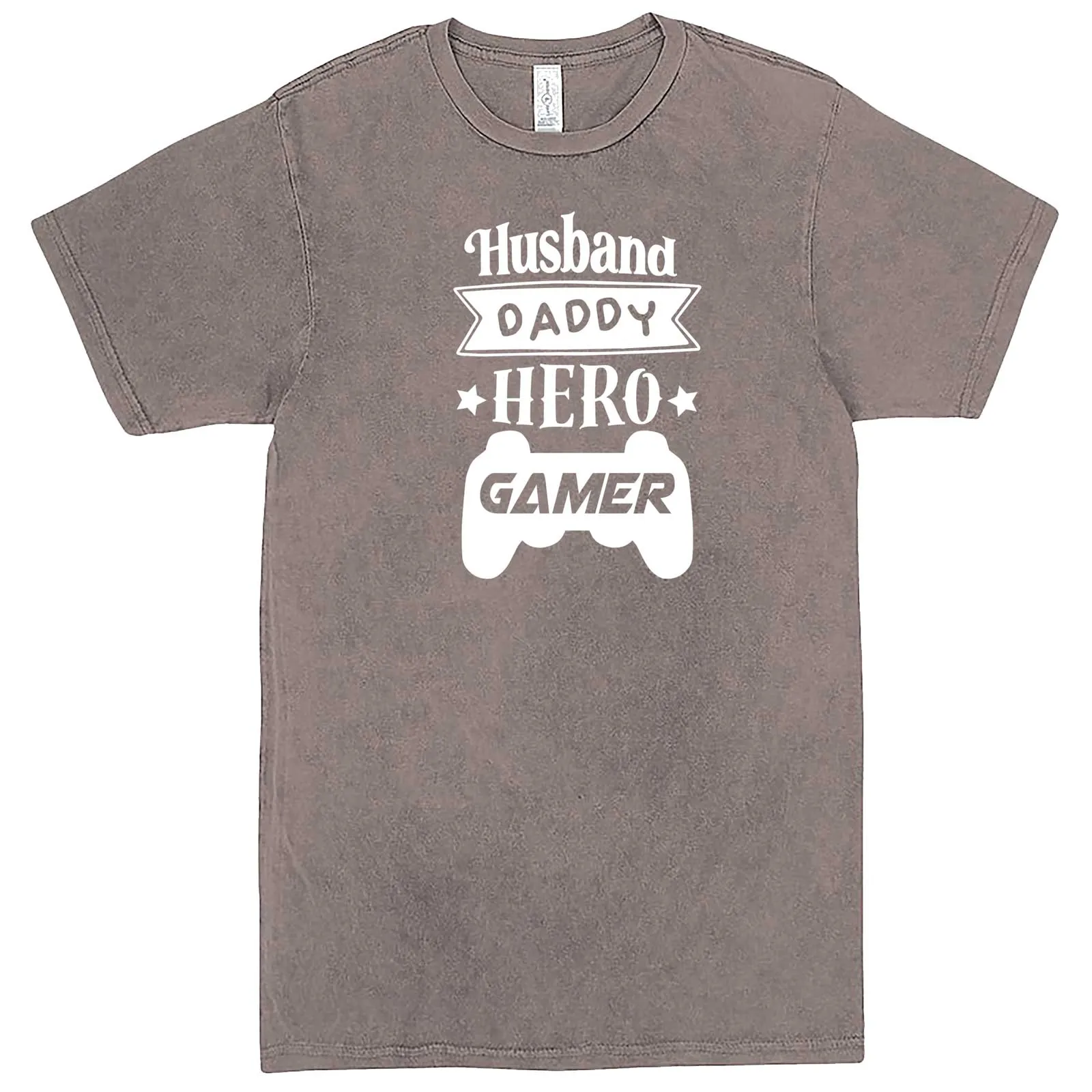 "Husband Daddy Hero Gamer" men's t-shirt