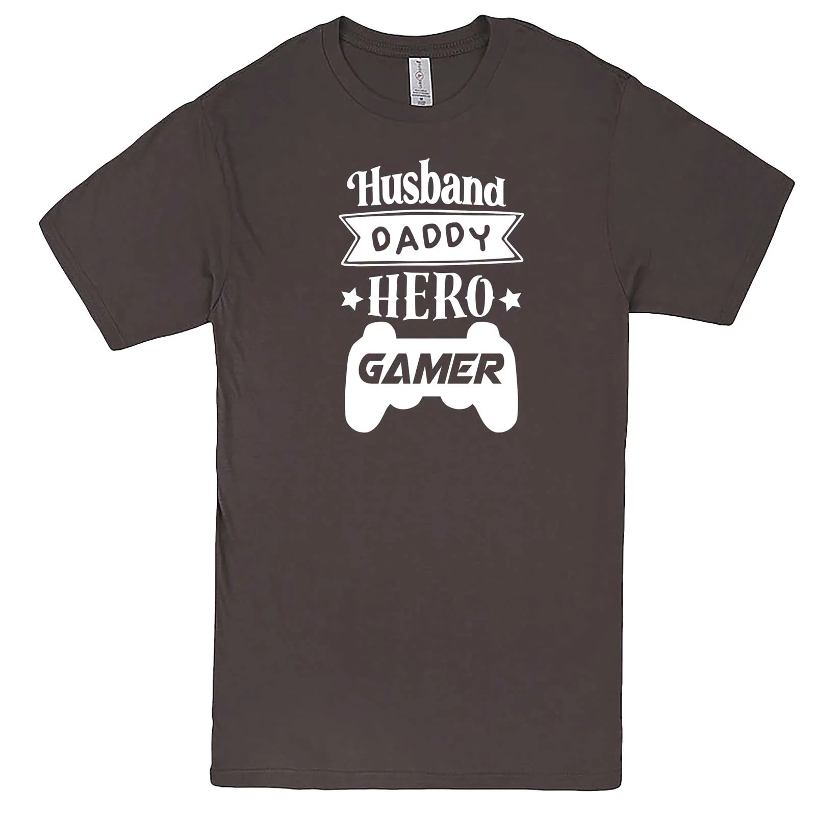 "Husband Daddy Hero Gamer" men's t-shirt