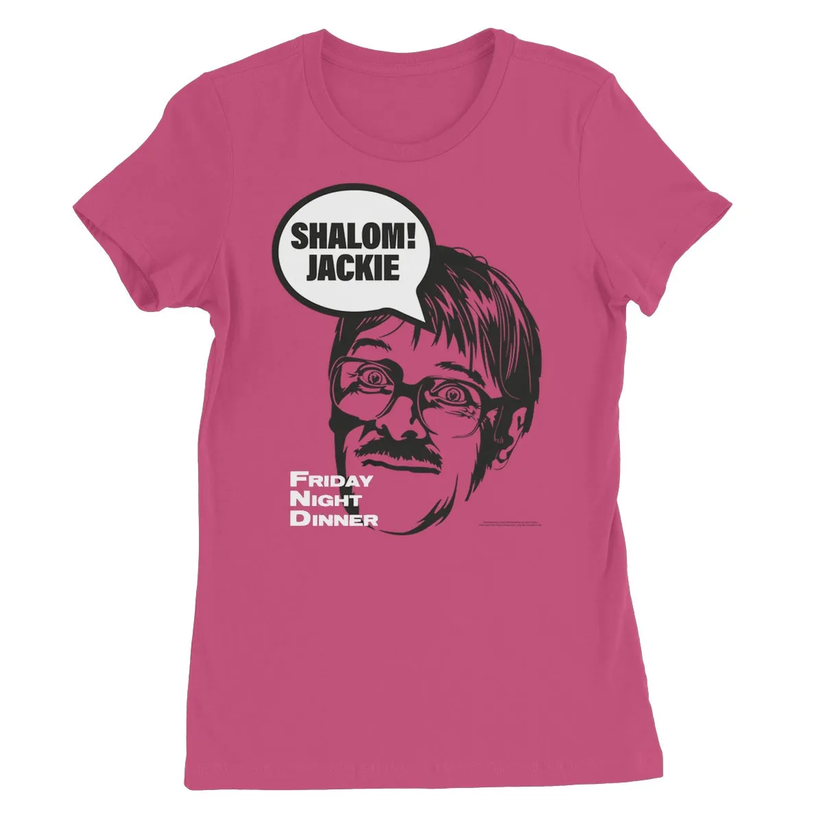 "Shalom! Jackie" Apparel Women's Favourite T-Shirt