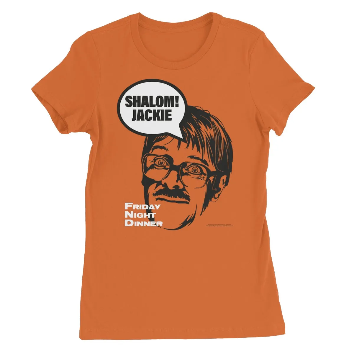 "Shalom! Jackie" Apparel Women's Favourite T-Shirt