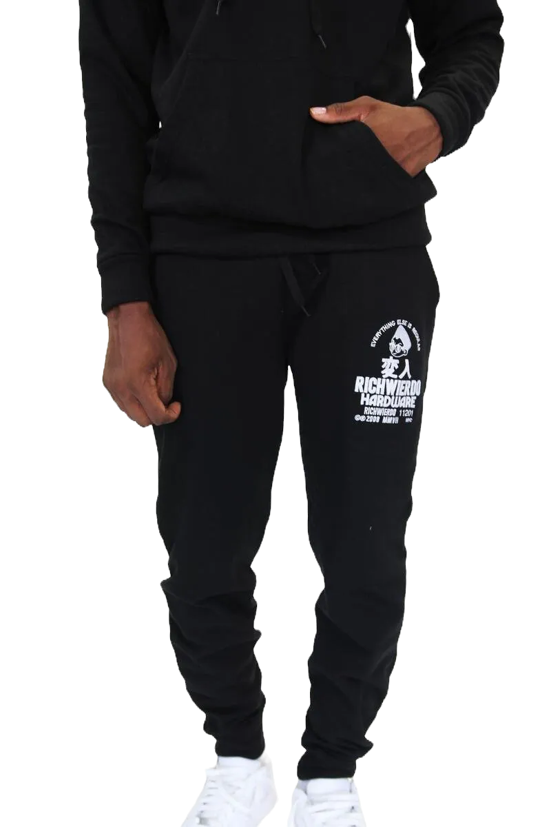 Rich Weirdo Hardware Black Sweat Suit