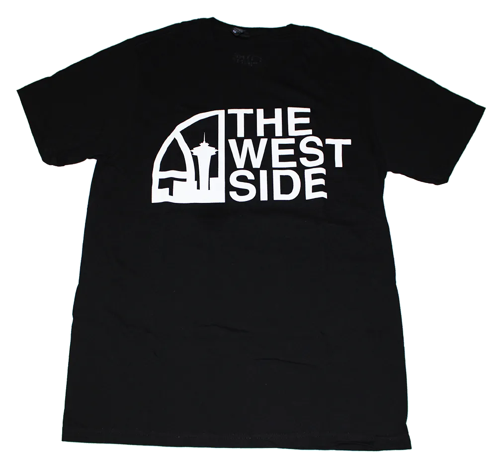 Seattle Super West Side T-Shirt (Men's) Black/White