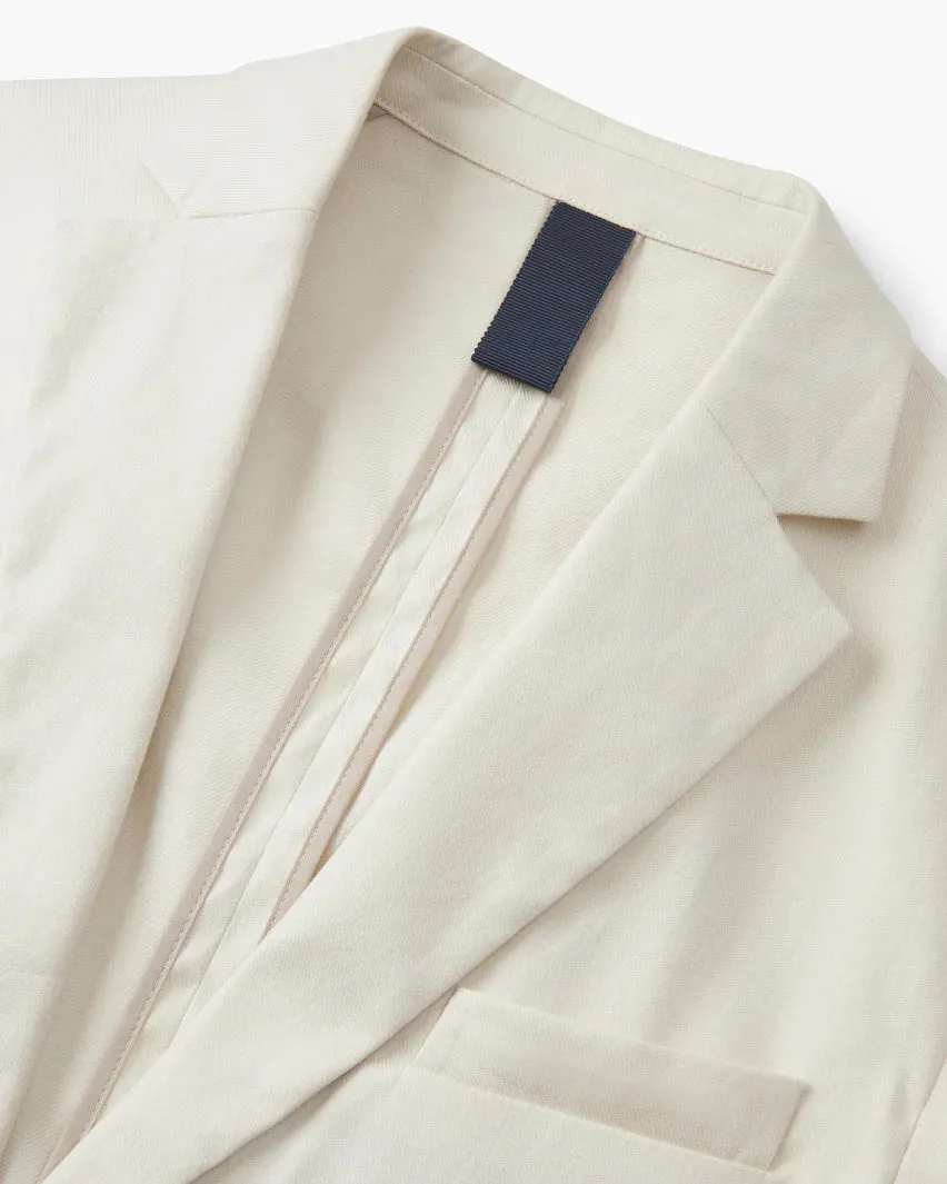 The Linen Suit - Ivory