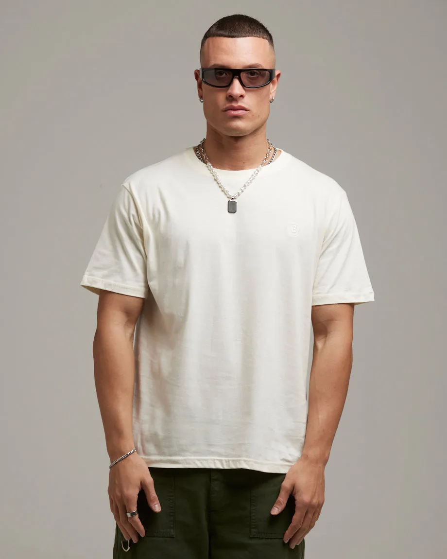 TINTO MEN'S CREW NECK T-SHIRT | IVORY