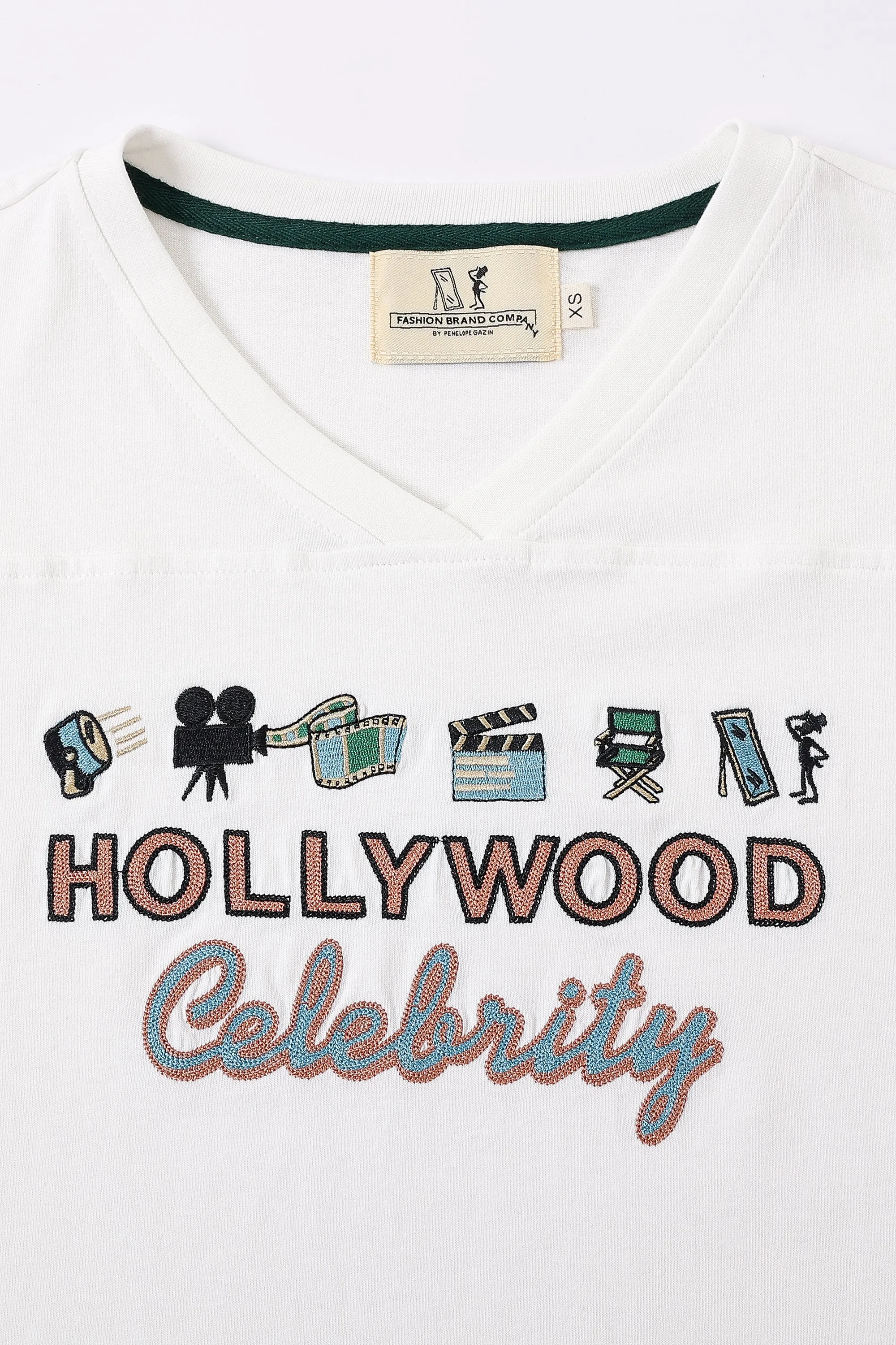 Unisex Hollywood Celebrity Football T-Shirt