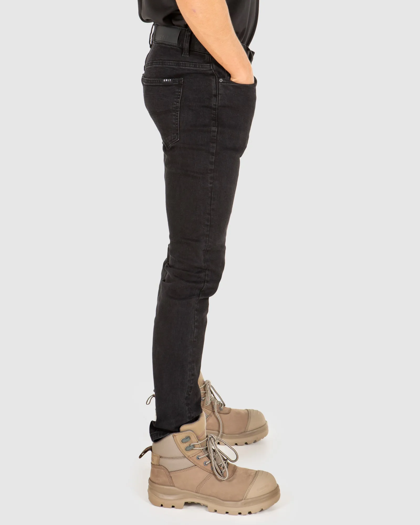 UNIT Mens Stretch Workwear Jeans