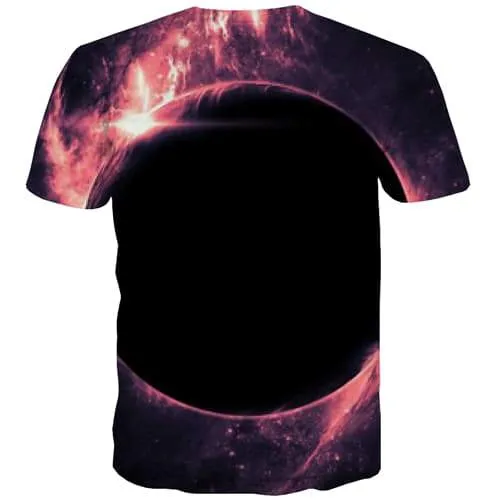 Universe T shirts Men Galaxy T shirts Funny Galaxy Tshirts Casual Hip Hop Shirt Print Punk Rock Tshirts Novelty Short Sleeve