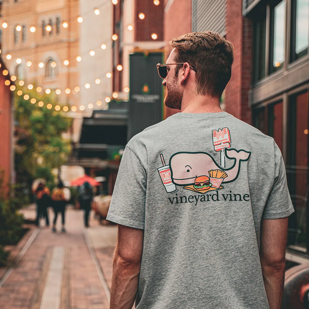 Vineyard Vines x Whataburger WhataMeal Grey Tee